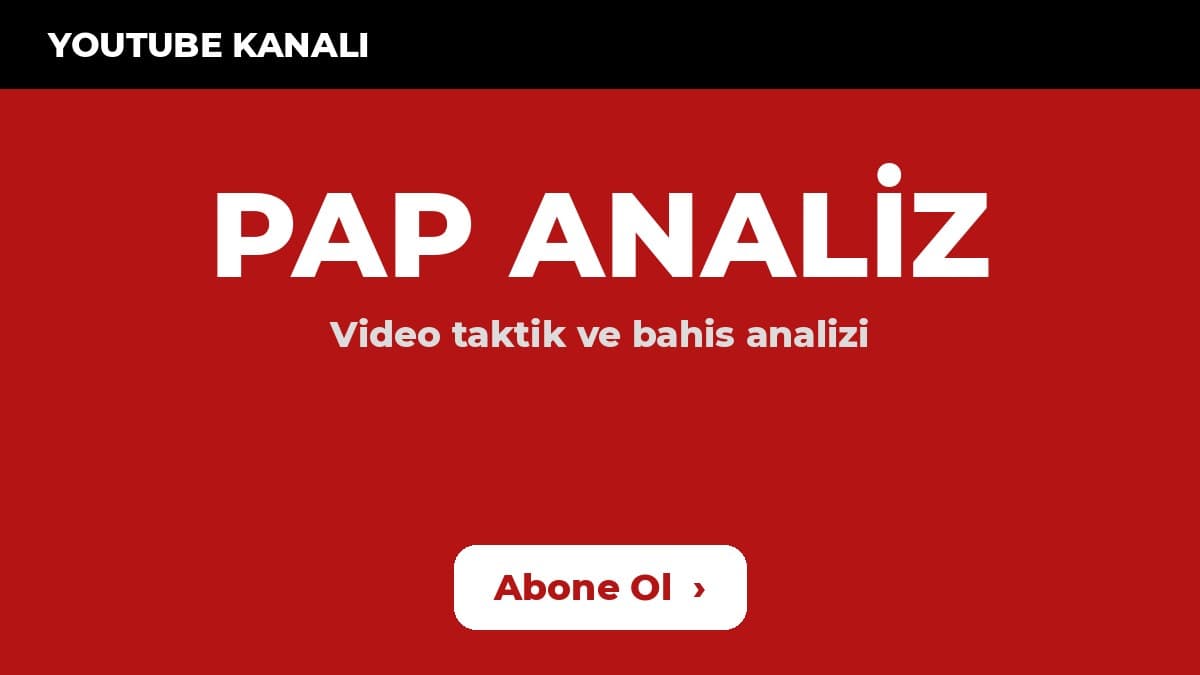 Pap Bahis Analiz YouTube kanalı