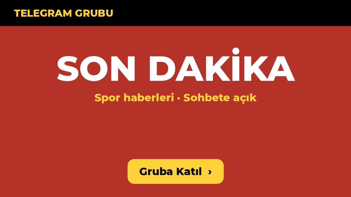 Son dakika spor haberleri Telegram grubu