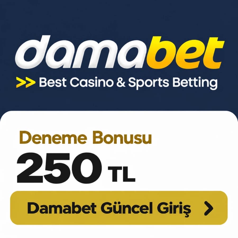 Damabet — Damabet güncel kampanya afişi