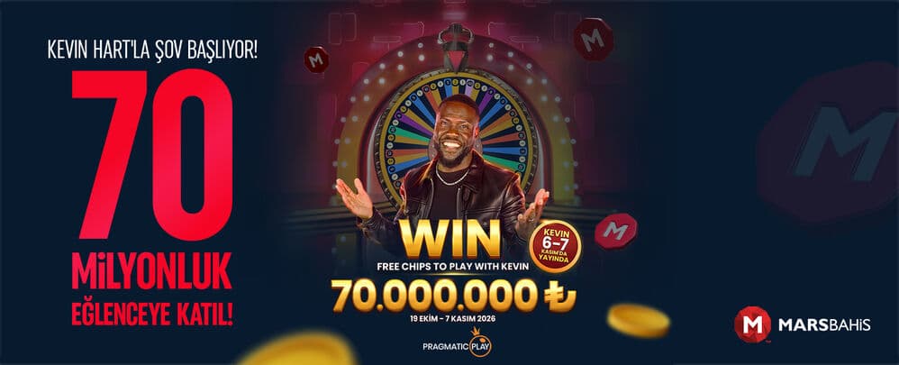 Marsbahis — Kevin Hart'la Şov Başlıyor! afişi