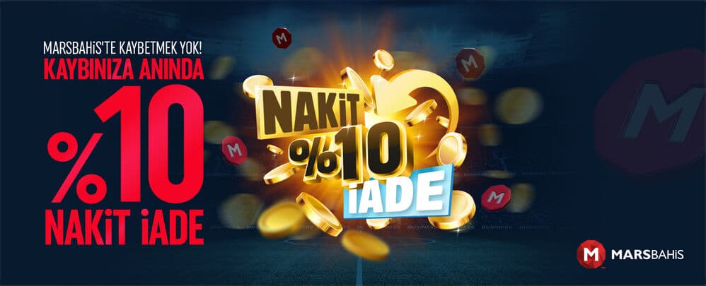 Marsbahis — Nakit Geri Ödemenizin Kontrolü Artık Sizde! afişi